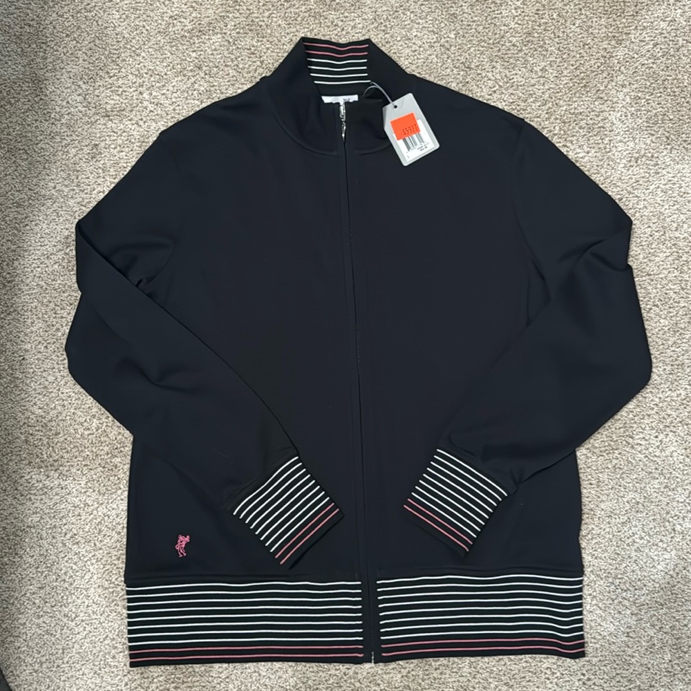 Ashworth womens zip up jacket NWT